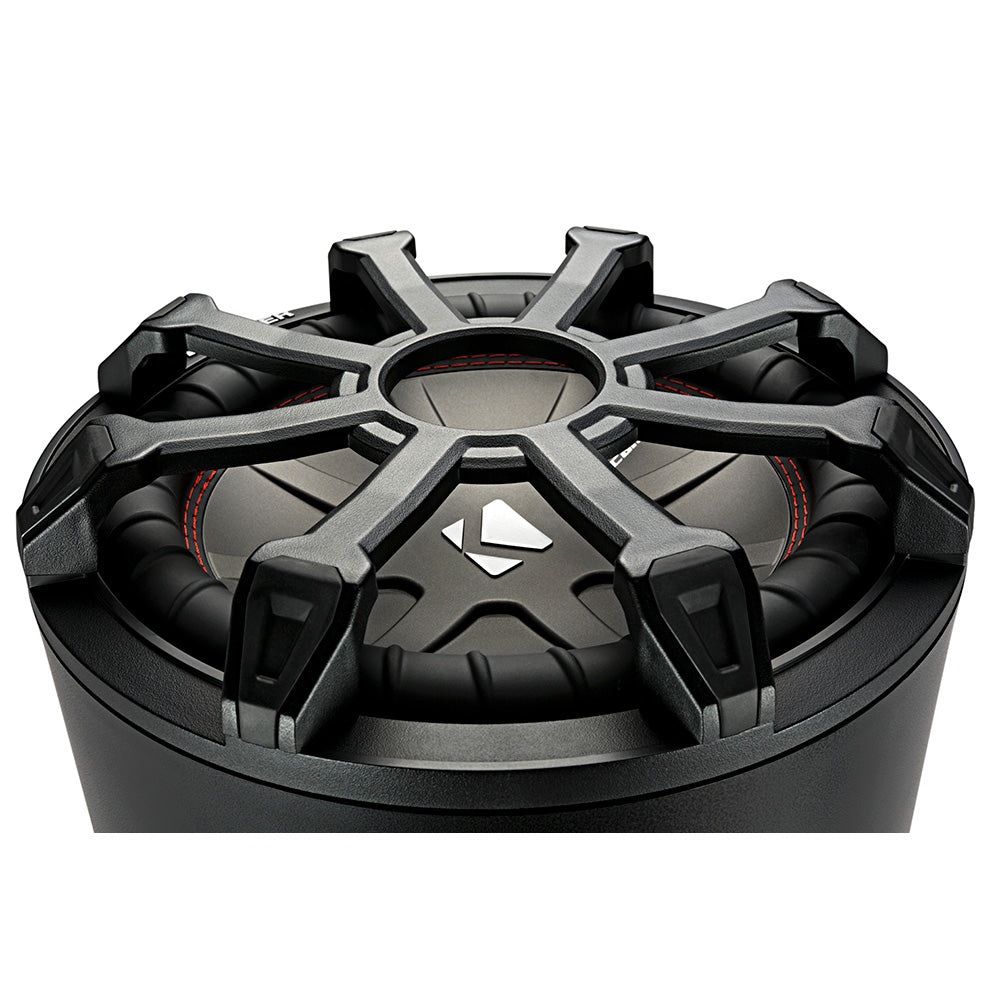 KICKER TB10 10 WeatherProof Subwoofer Enclosure wPassive Radiator 4Ohm 46CWTB104