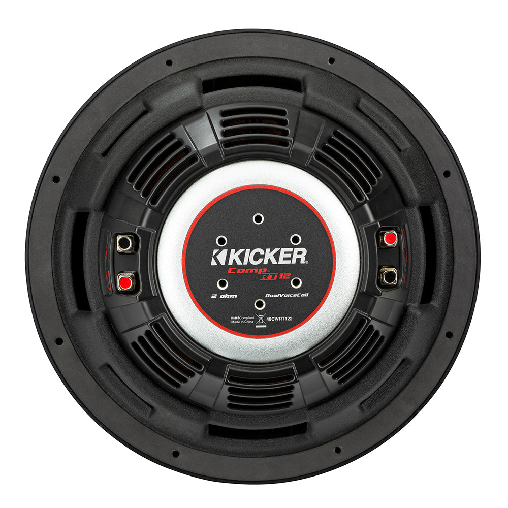 KICKER CompRT 12 Ultra Thin Subwoofer 4Ohm 48CWRT124