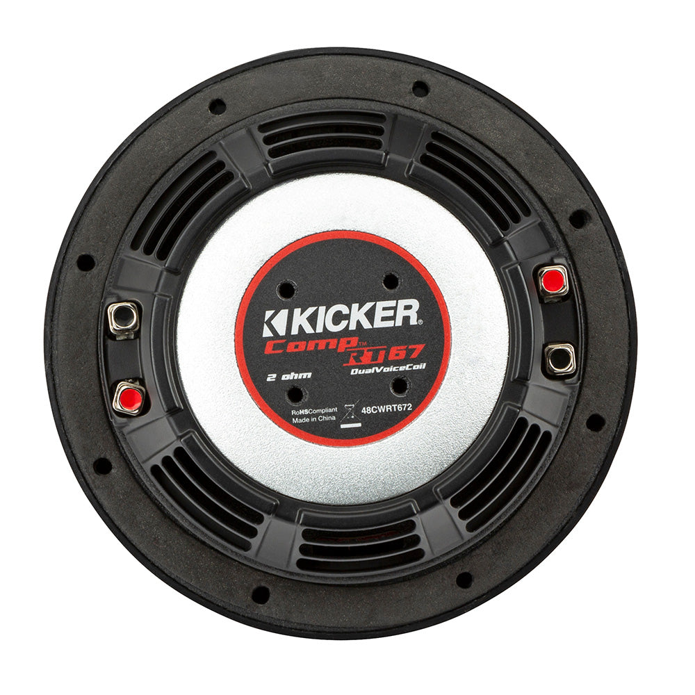 KICKER CompRT 675 Ultra Thin Subwoofer 4Ohm 48CWRT674