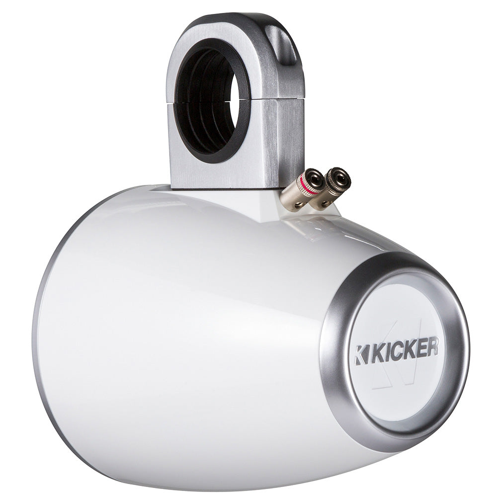 KICKER KMTES Tower Enclosures f65 Drivers White 12KMTESW