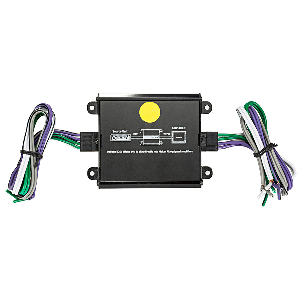 KICKER KSeries SmartRadio Interface 25Ohm Load 4Channel 46KISLOAD4