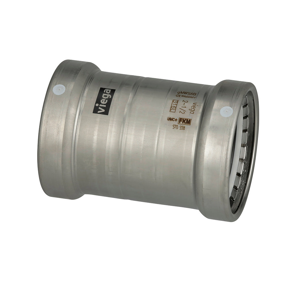 Viega MegaPress 316 FKM 4 Slip Coupling wo Stop 98370