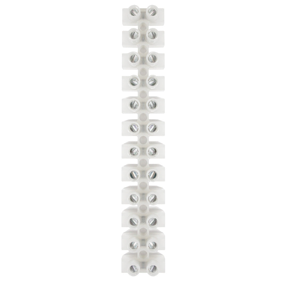 Pacer 40A Euro Style Terminal Block 12 Positions 5 Pack E400125
