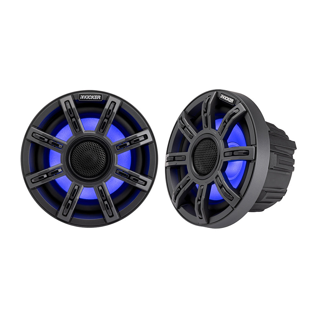 KICKER 65 Premium Marine Coaxial Speakers 4Ohm 51MSC65