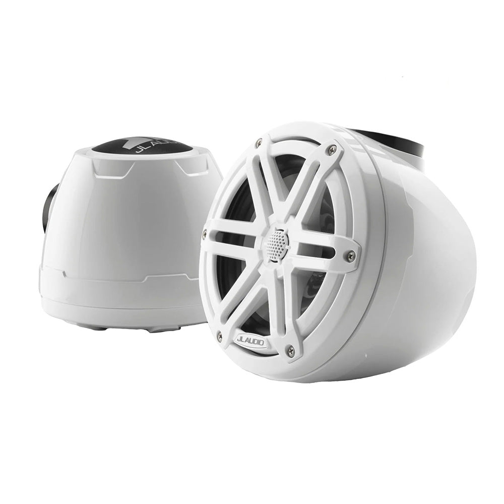 JL Audio M3 VeX Series 65 Enclosed Coaxial Speakers wWhite Sports Grilles M3650VEXGwSGw 0100325600
