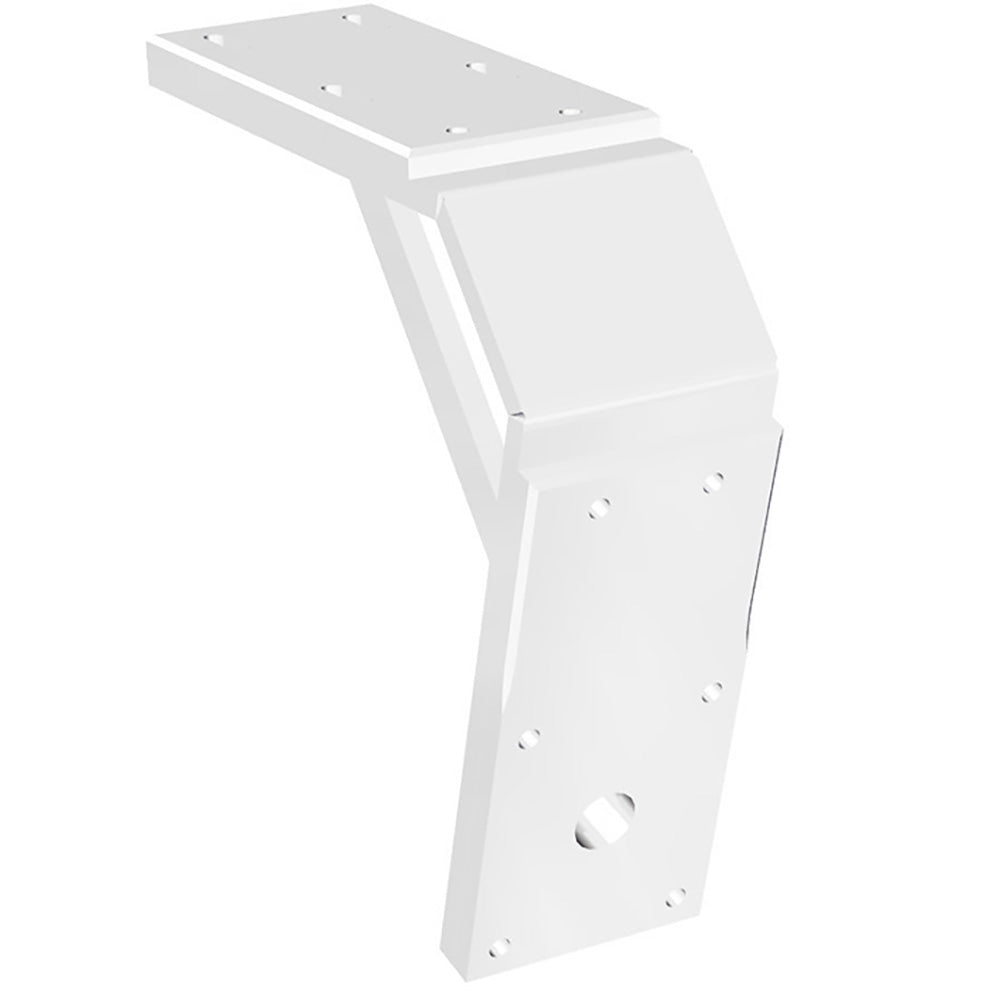PowerPole Deck Mount 8 Aft 11 Drop White PKD811UWT