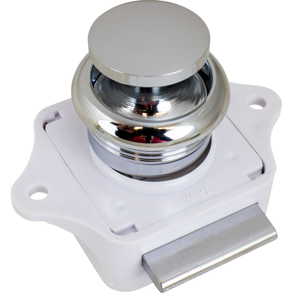 SeaDog Push Button Rim Latch Chrome Plated Brass 2243001
