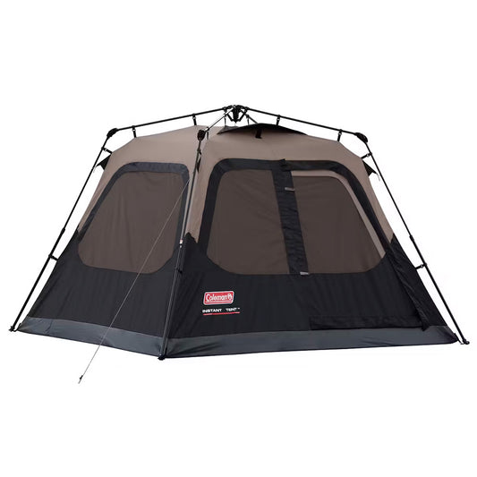 Coleman 4Person Cabin Camping Tent wInstant Setup  Black 2206916