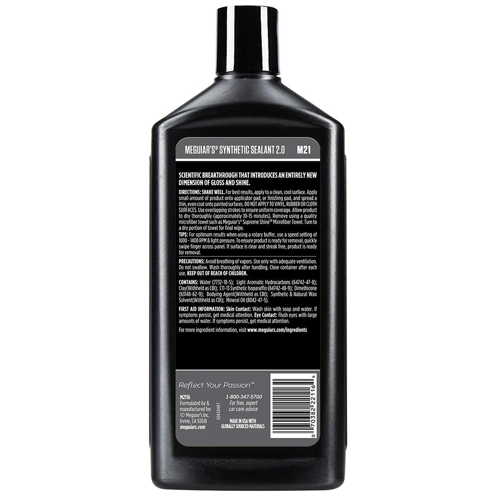 Meguiars Professional Synthetic Sealant 20 16oz M2116