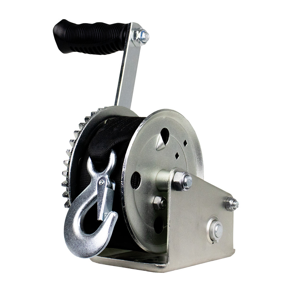 Powerwinch Utility Series Winch 800lb 8 Crank Arm Zinc 21500W08008ZR