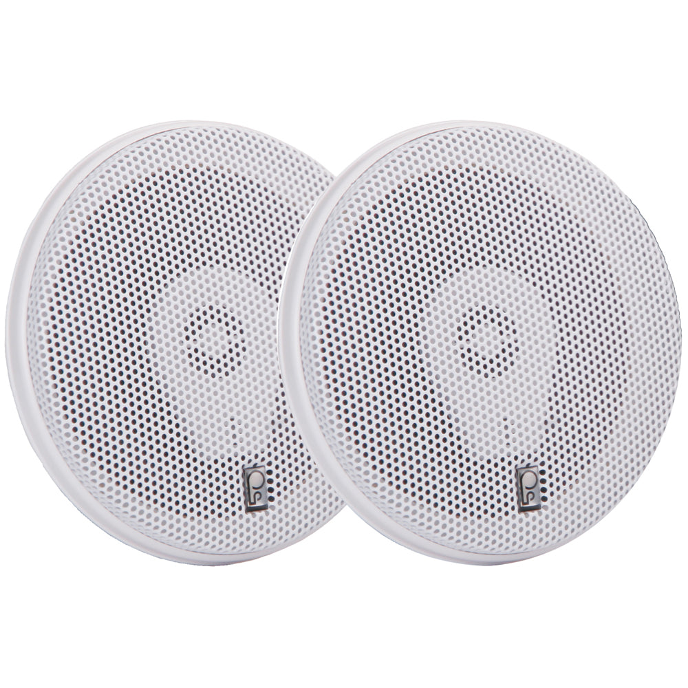 PolyPlanar MA8506 6 200 Watt Titanium Series Speakers White MA8506W