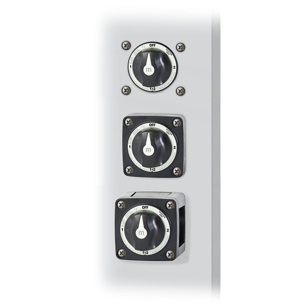 Blue Sea 6007200 Battery Switch Mini 4 Position Black 6007200