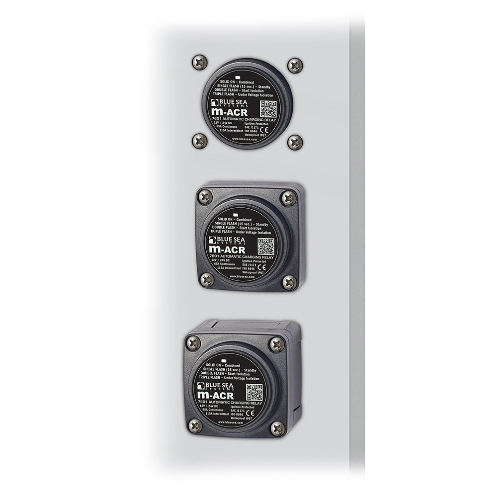 Blue Sea 7601 DC Mini ACR Automatic Charging Relay 65 Amp 7601