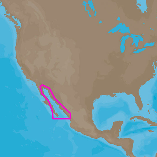 CMAP  4D NAD950 Gulf of Califonia  Mexico MNAD950MS