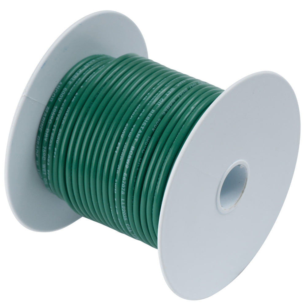 Ancor Green 18 AWG Tinned Copper Wire 35 180303