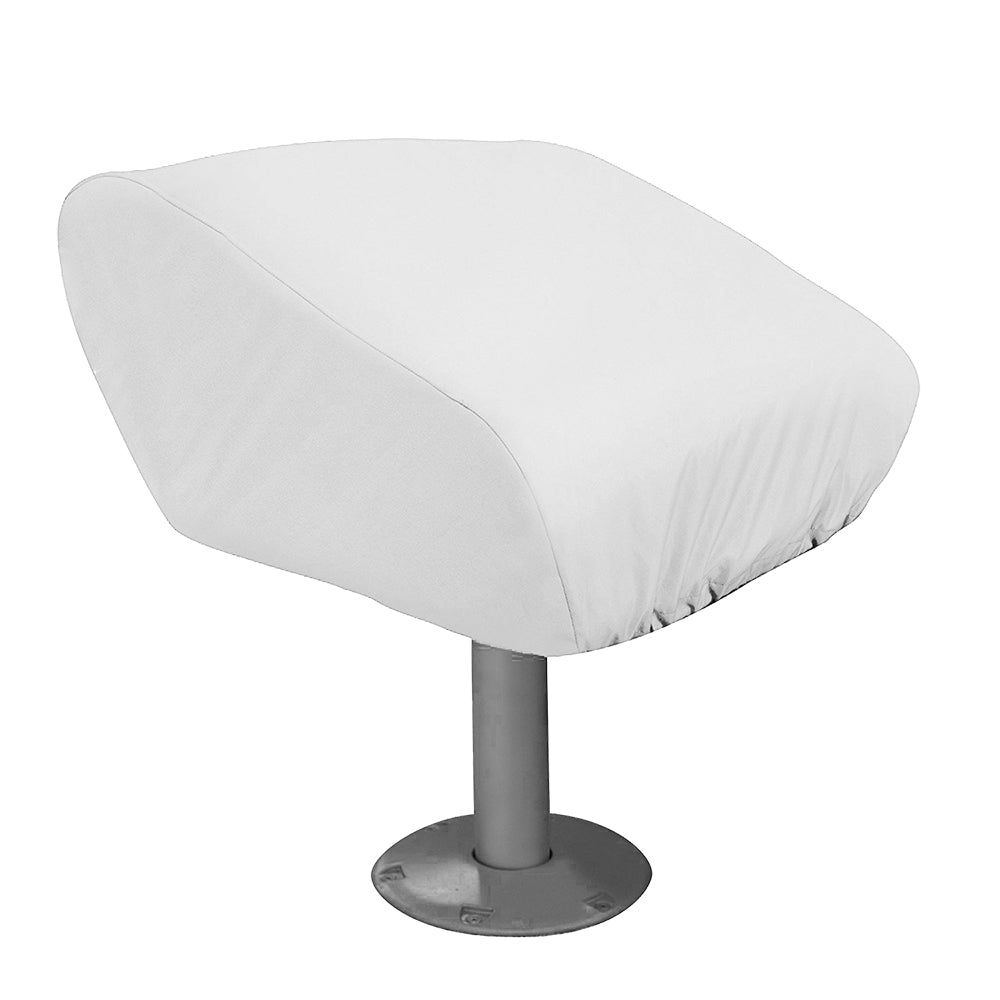 Taylor Made Folding Pedestal Boat Seat Cover Vinyl White 40220