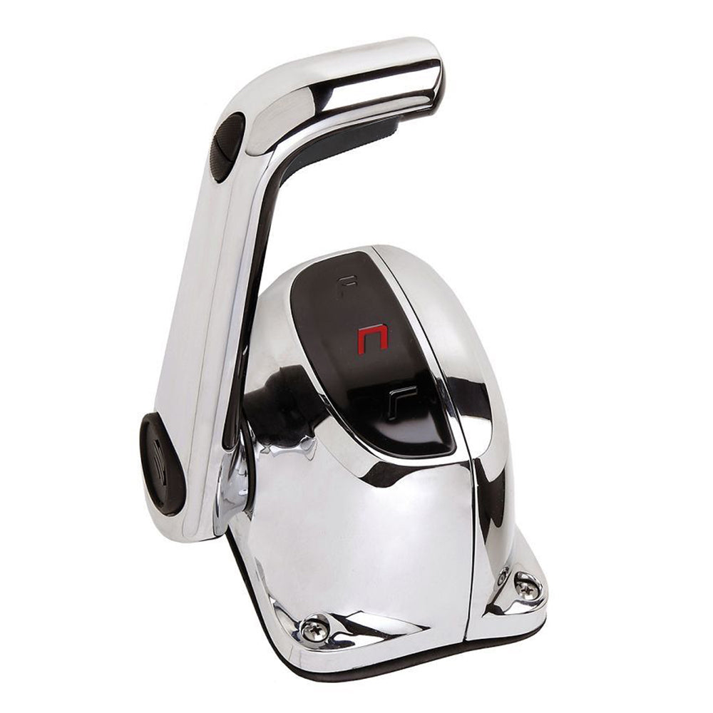 UflexSingle Lever Top Mount Control wNeutral Lock Trim Switch Chrome B501CHTL