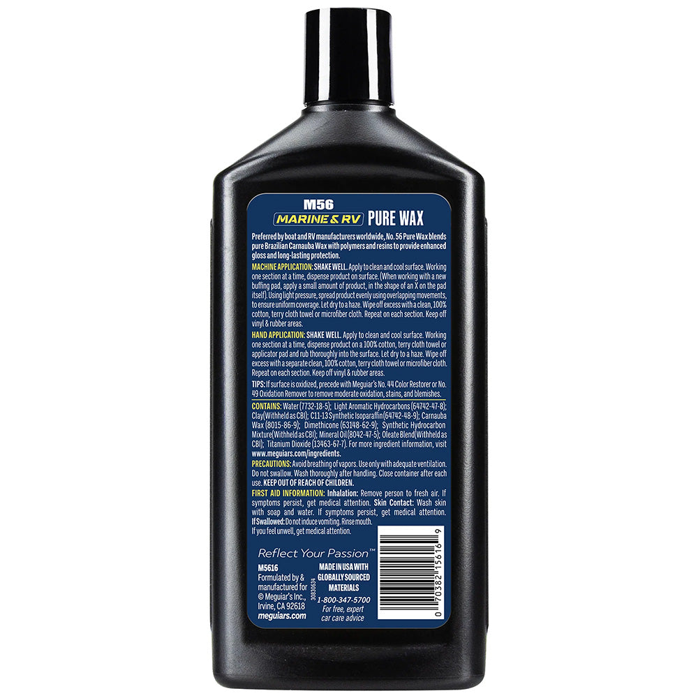 Meguiars BoatRV Pure Wax Case of 6 M5616CASE