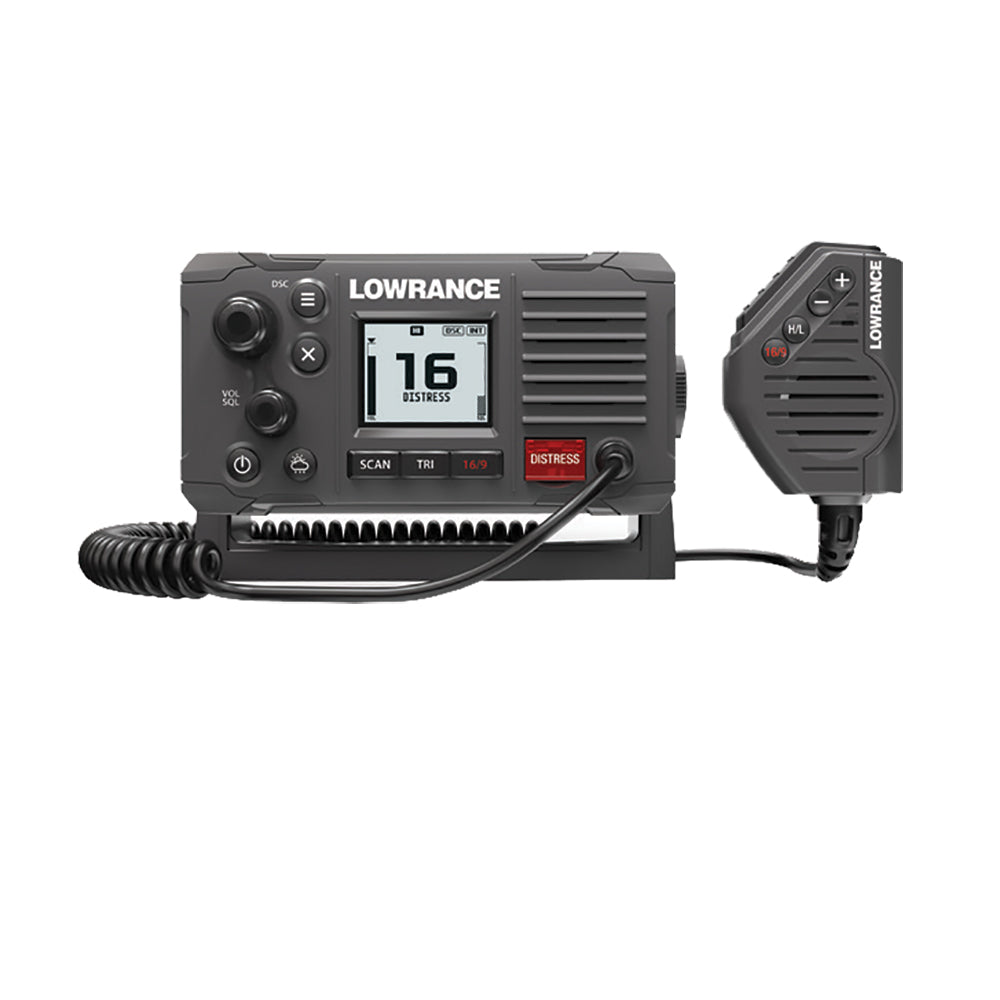 Lowrance Link6S Class D DSC VHF Radio Gray NMEA 0183 00014493001