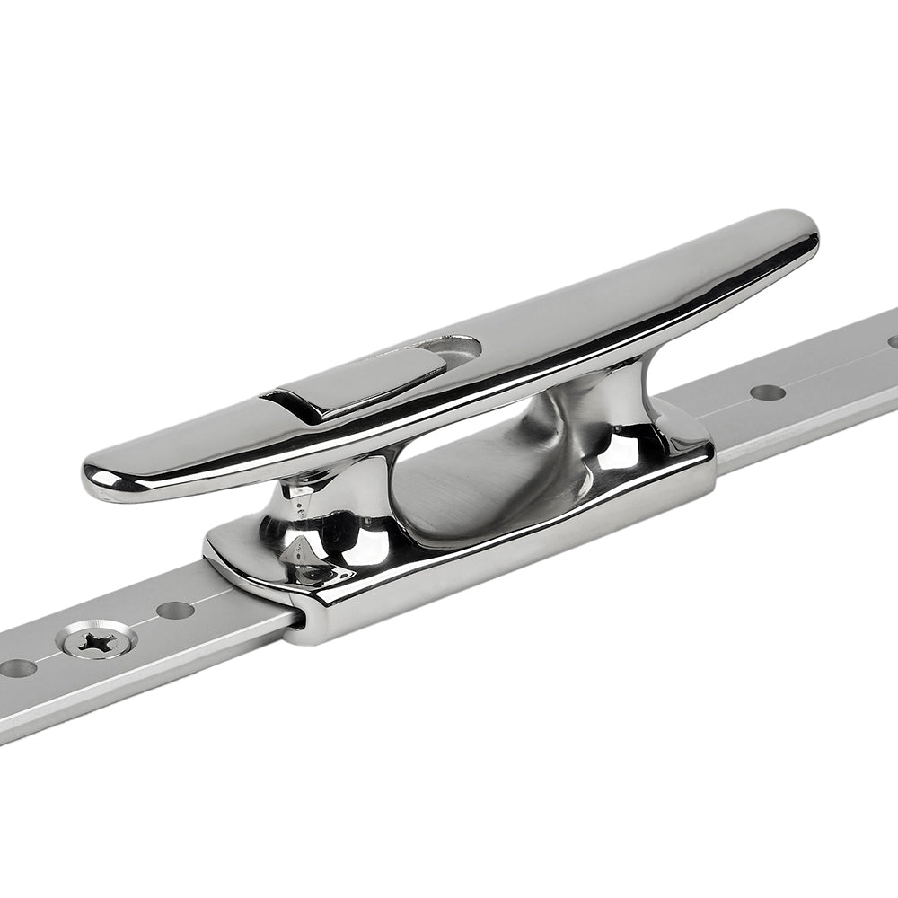 Schaefer MidRail ChockCleat Stainless Steel 114 7075