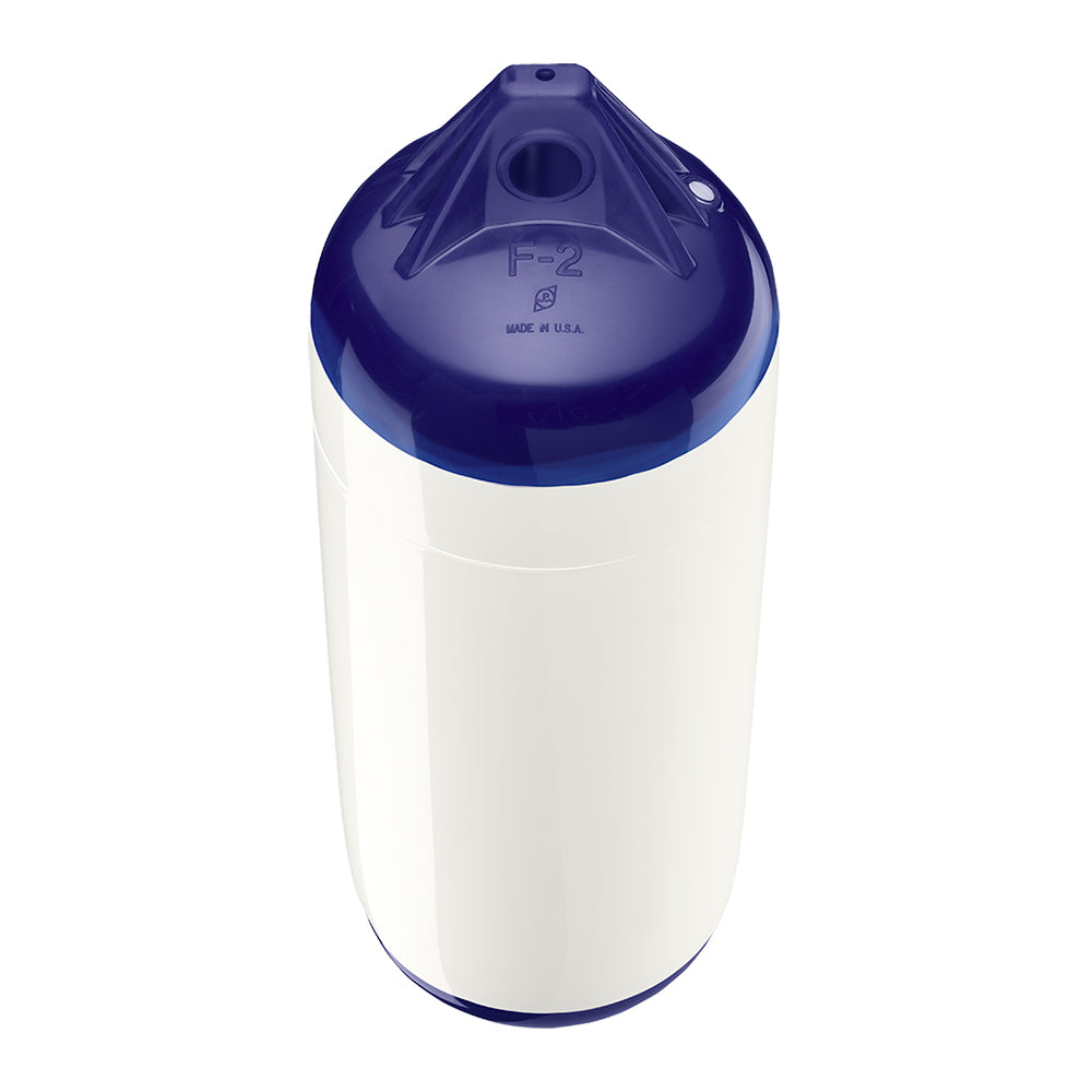 Polyform F2 Twin Eye Fender 82 x 25 White F2 WHITE