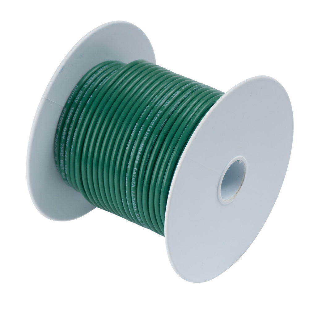 Ancor Tinned Copper Wire 6 AWG Green 25 112302