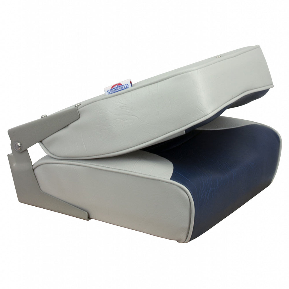 Springfield Economy MultiColor Folding Seat GreyBlue 1040651