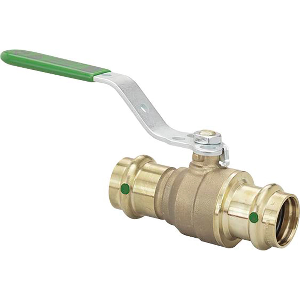 Viega ProPress 112 Zero Lead Bronze Ball Valve wStainless Stem  Double Press Connection 79943