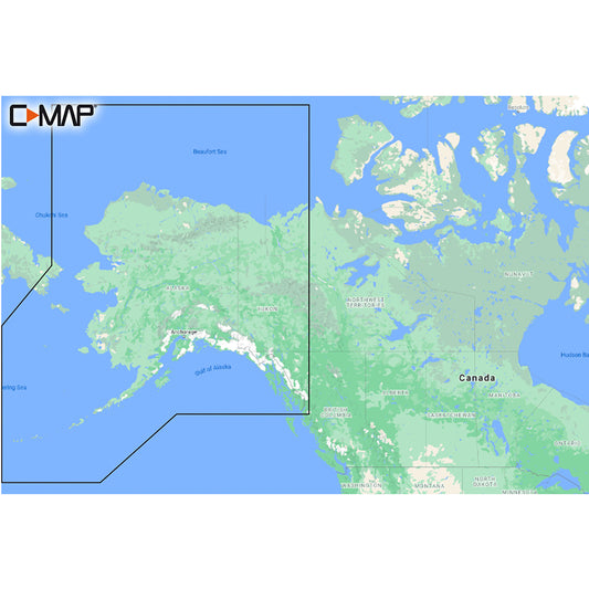 CMAP MNAY208MS Alaska REVEAL Coastal Chart MNAY208MS