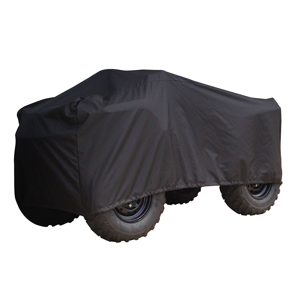 Carver SunDura Large ATV Cover  Black 2002S02