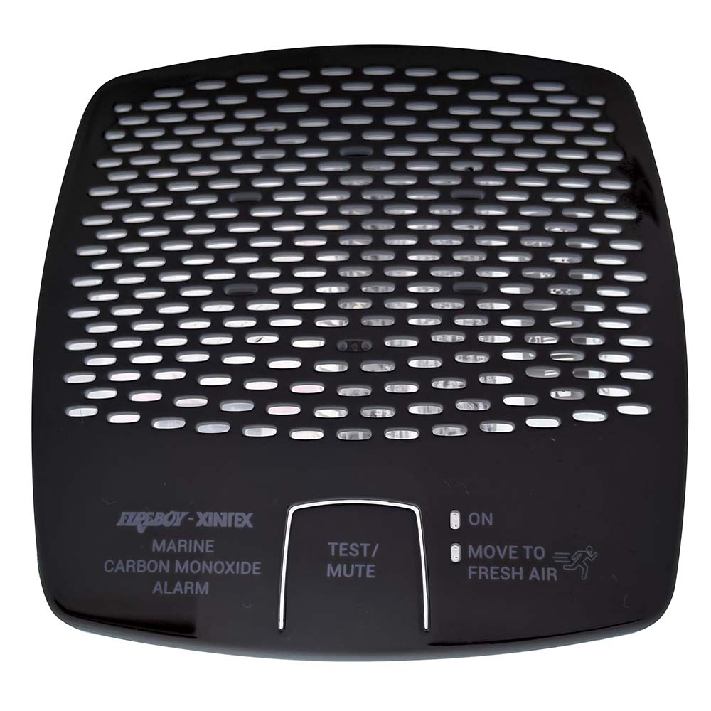 FireboyXintex CO Alarm 1224V DC Black CMD6MDBR