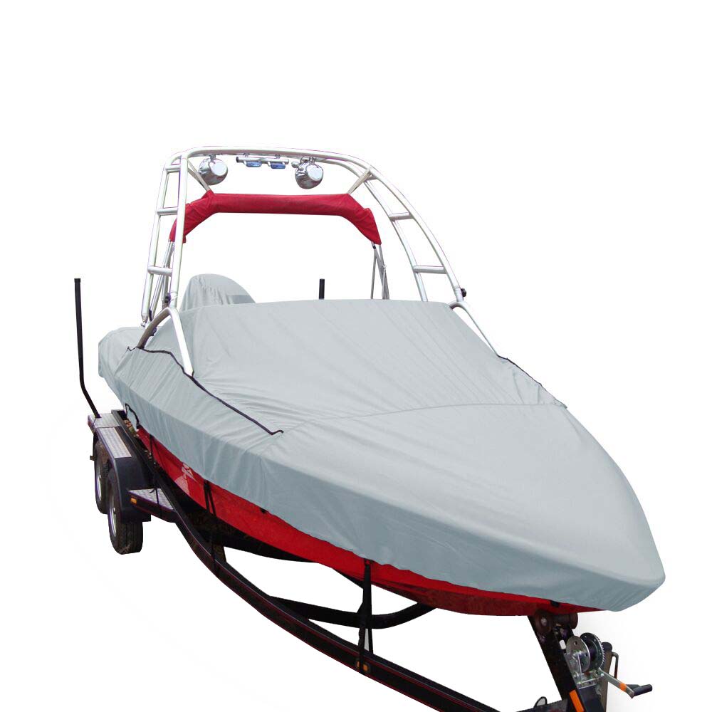 Carver SunDURA Specialty Boat Cover f185 Sterndrive VHull Runabouts wTower 97118S11