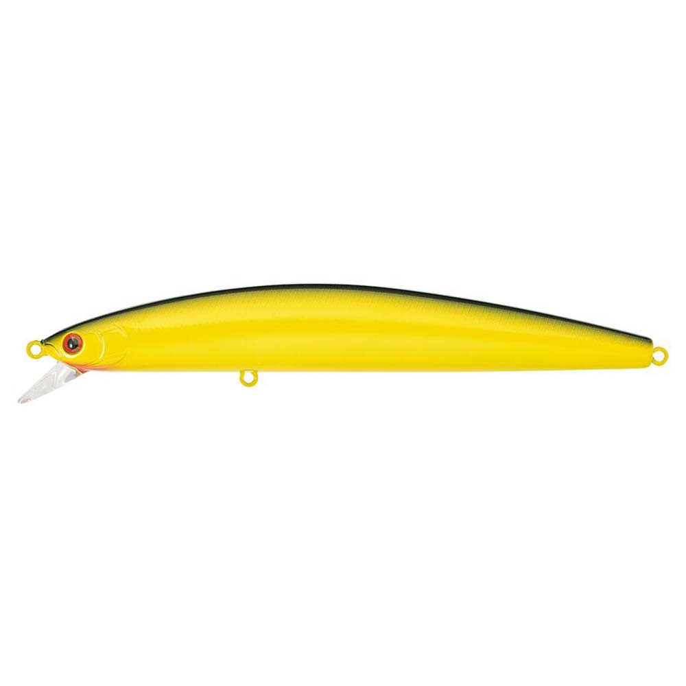 Daiwa Salt Pro Minnow 6 Floating Black Yellow DSPM15F31