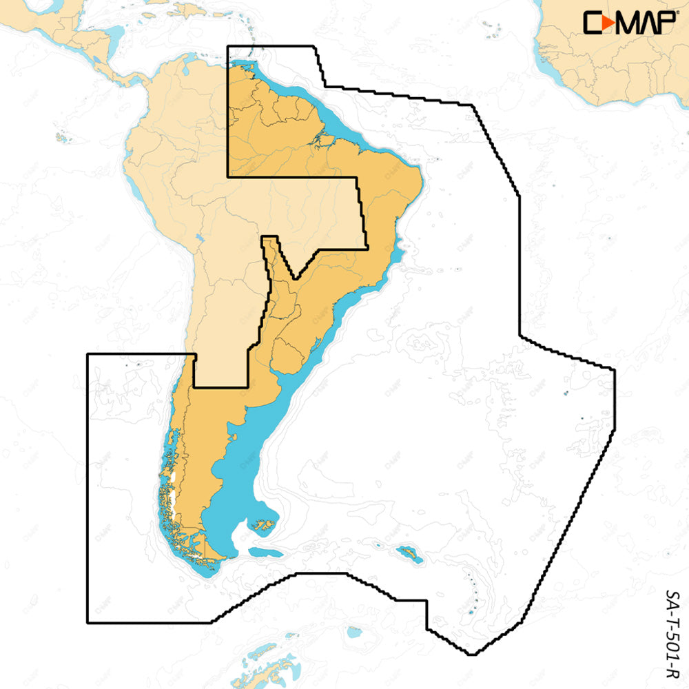 CMAP REVEAL X  Gulf of Paria to Cape Horn MSAT501RMS