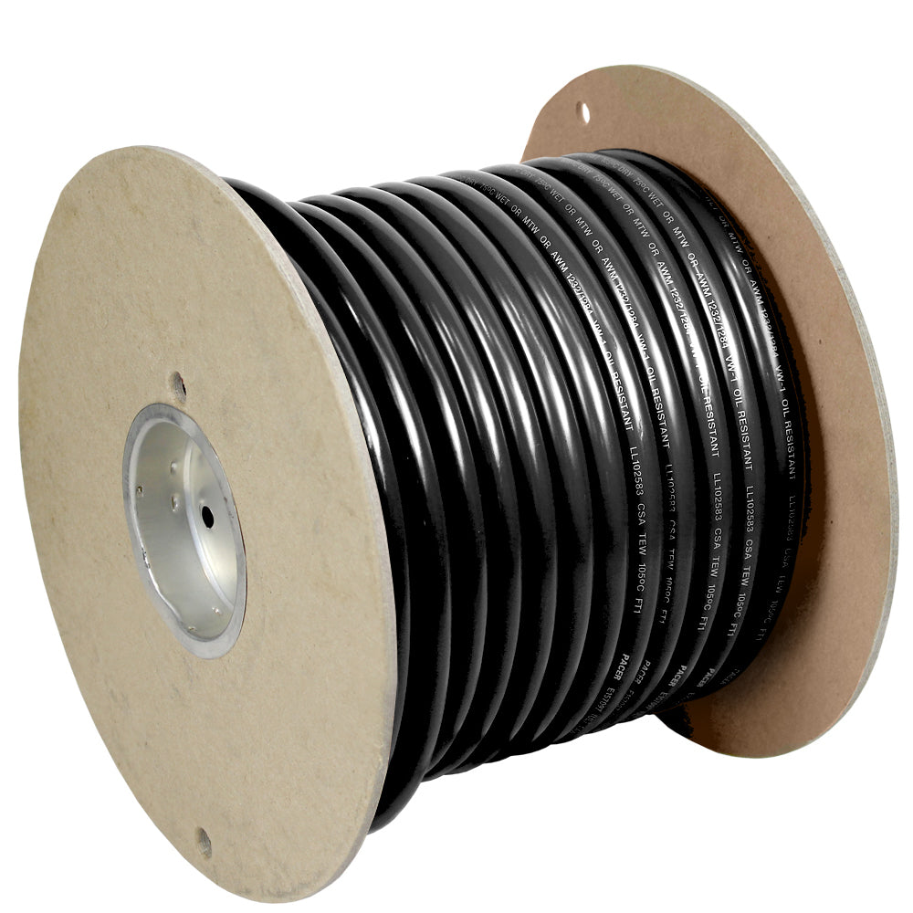 Pacer Black 4 AWG Battery Cable 100 WUL4BK100