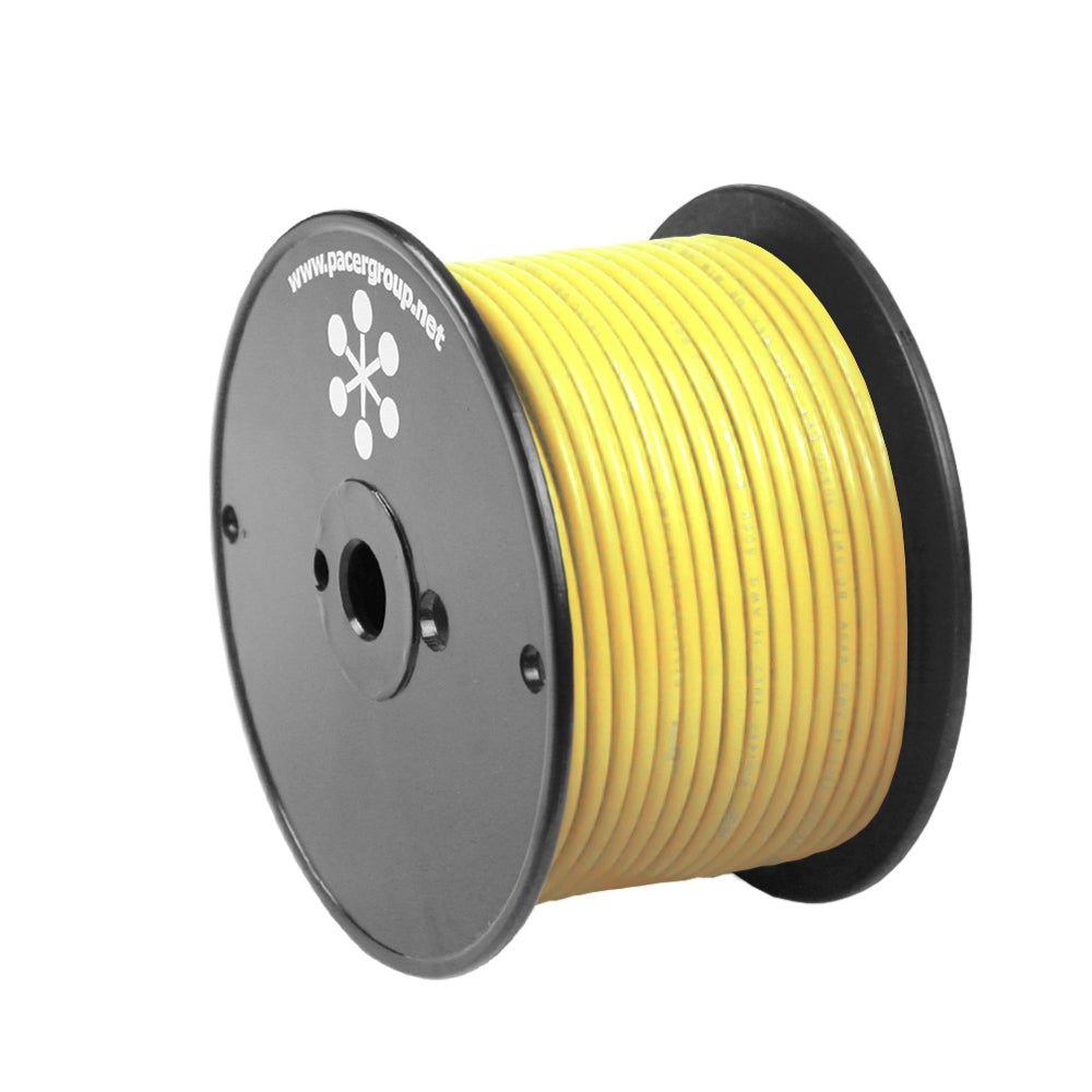 Pacer Yellow 10 AWG Primary Wire 100 WUL10YL100
