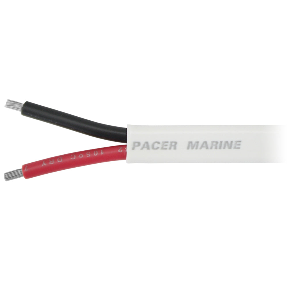 Pacer 102 AWG Duplex Cable Flat Cable RedBlack 250 W102DC250