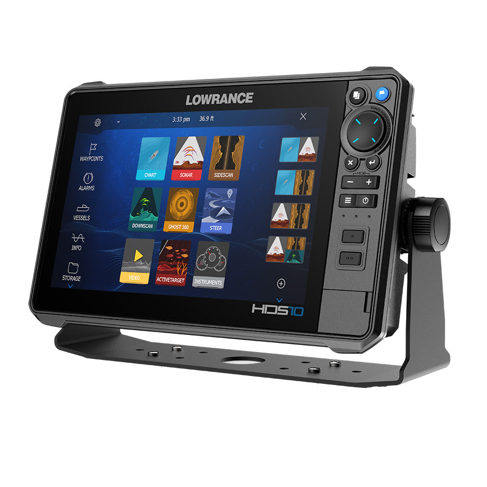 Lowrance HDS PRO 10 w Preloaded CMAP DISCOVER OnBoard Active Imaging HD Transducer 00015984001