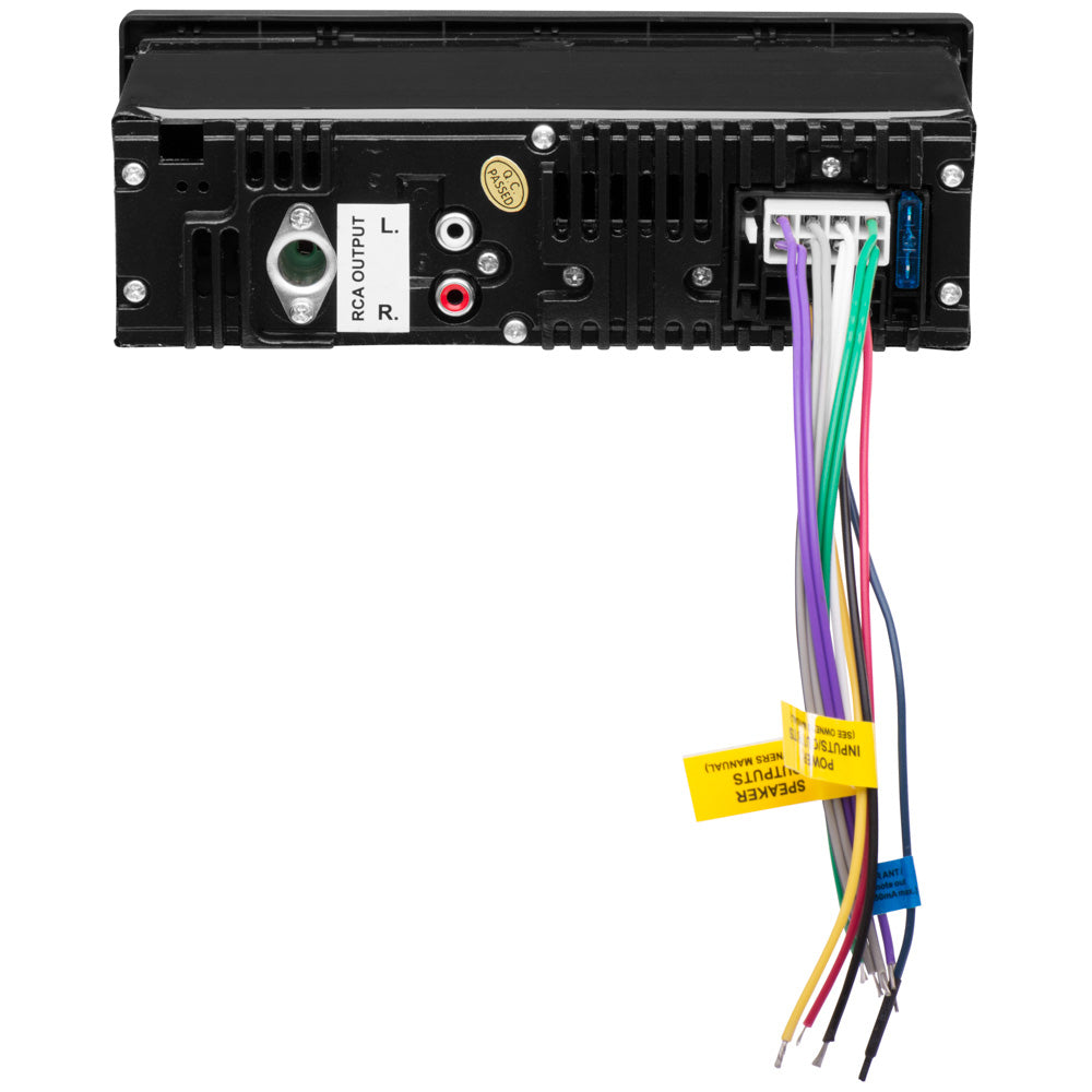 Boss Audio MR1308UABK Bluetooth Fully Marinized MP3Compatible Digital Media Receiver wUSB SD Memory Card Ports Aux