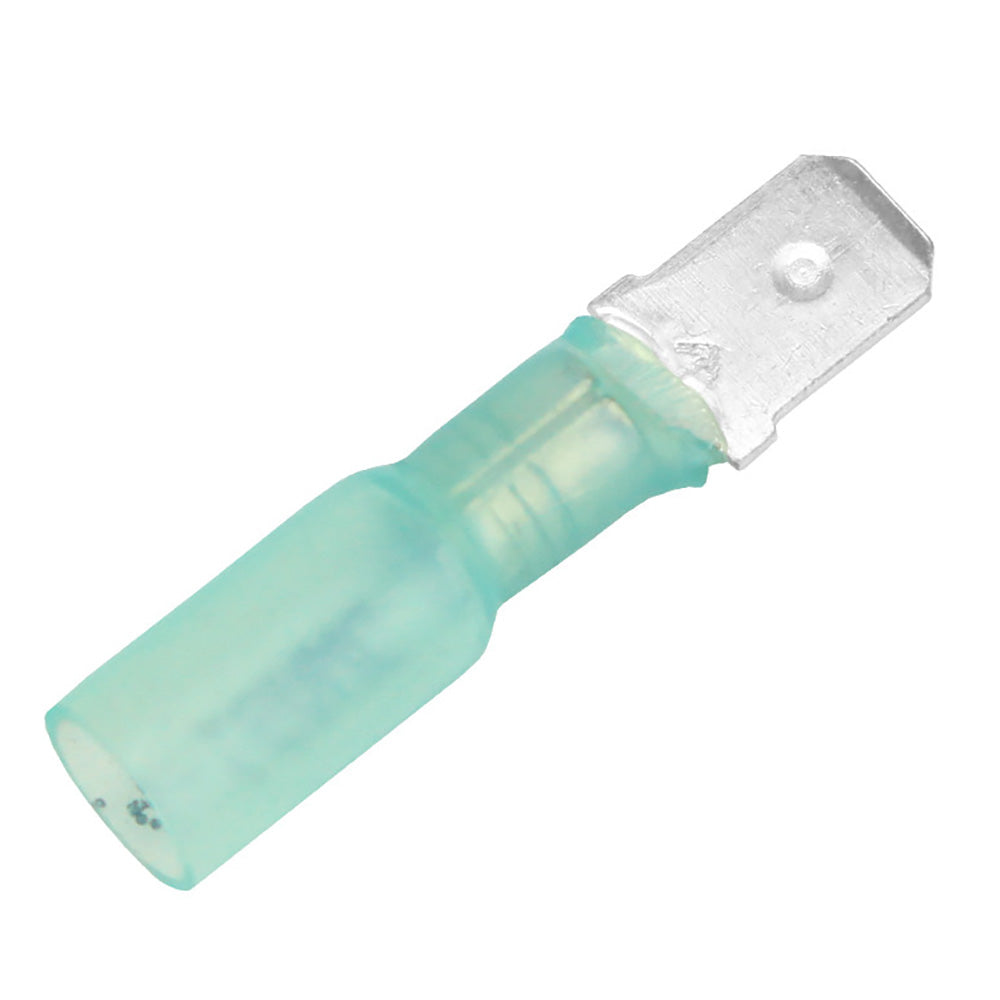 Pacer 1614 AWG Heat Shrink Male Disconnect 3 Pack TDE14250M3