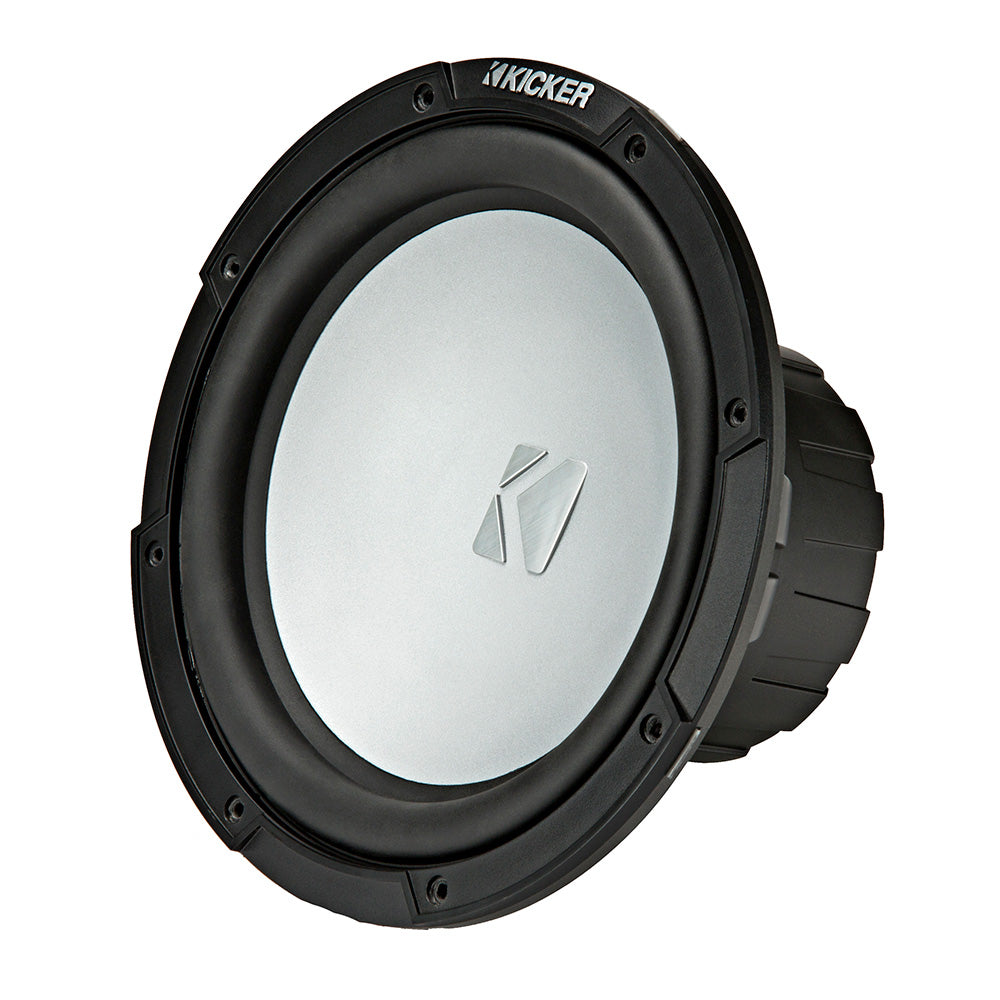 KICKER KMF10 10 WeatherProof Subwoofer for Freeair Applications  4Ohm 45KMF104
