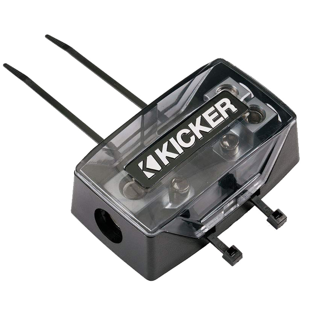 KICKER FHD AFS Dual Fuse Holder f108AWG Power Cable 46FHD