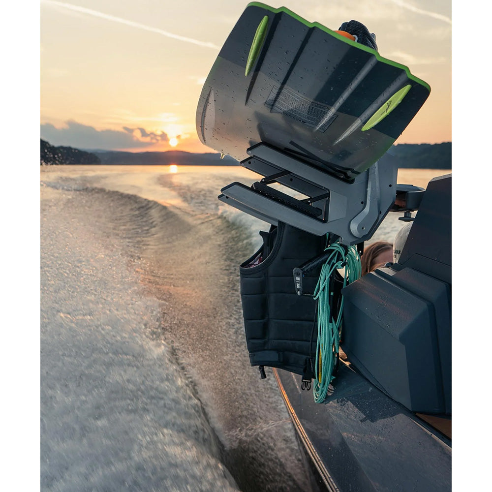 PTM Edge ClampForce 30 Clamping Wake Board Rack  Pair  Black P134919010TEBBK