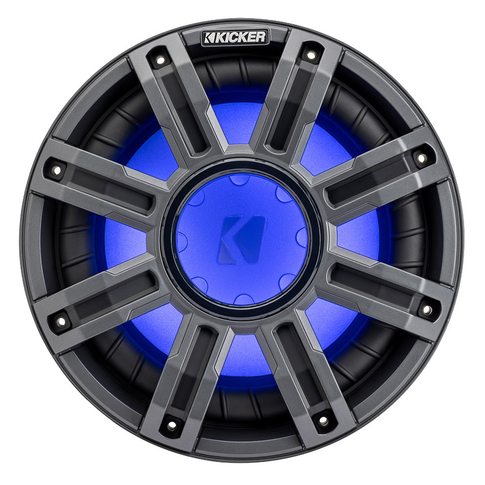 KICKER 10 Premium Marine Subwoofer fFreeAir Applications  4Ohm 51MWF104