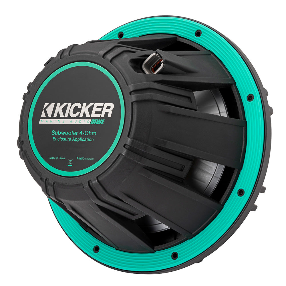 KICKER 12 Premium Marine Subwoofer fEnclosure Applications  4Ohm 51MWE124