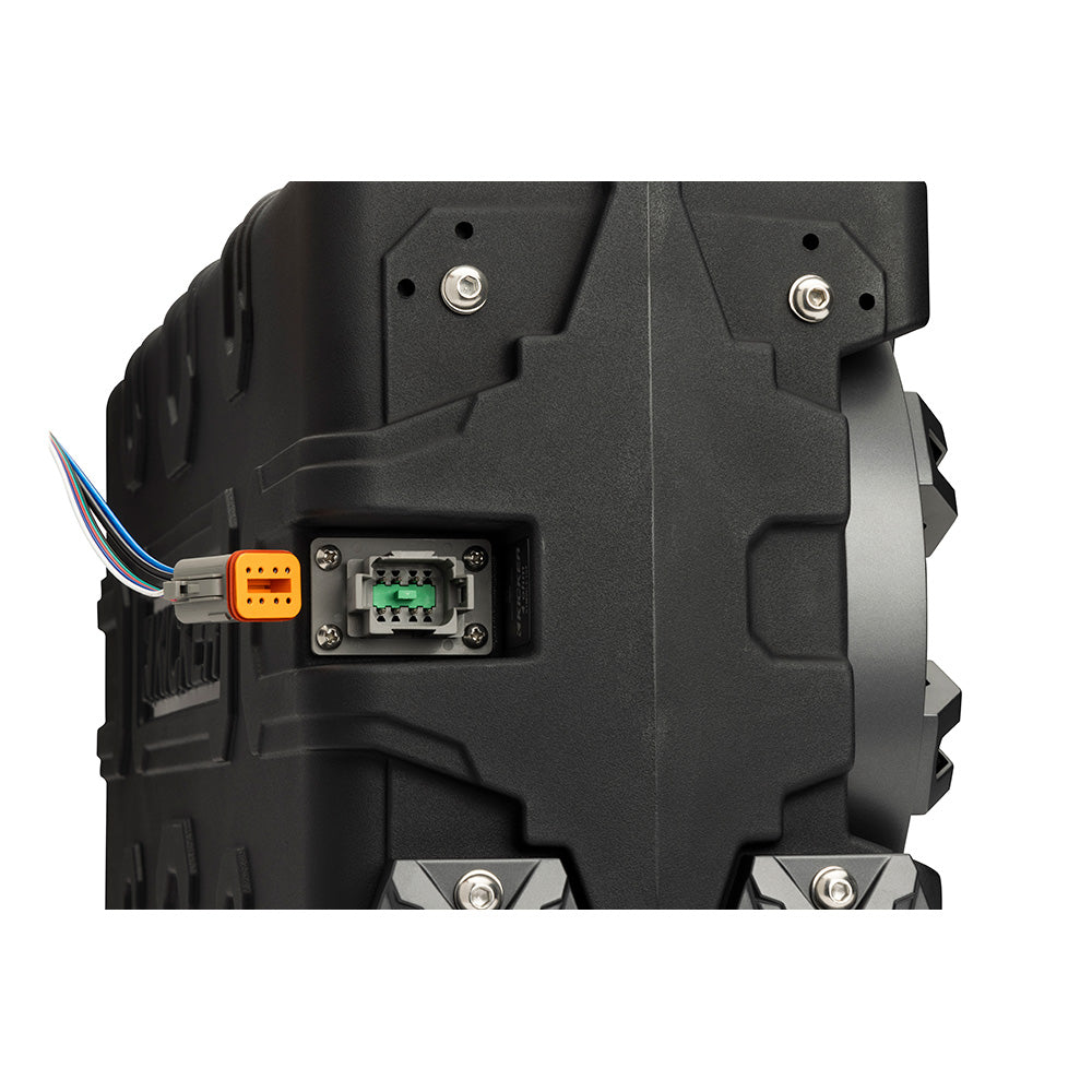 KICKER 10 Loaded Premium Marine Enclosure wPassive Radiator  4Ohm 51MWLE104