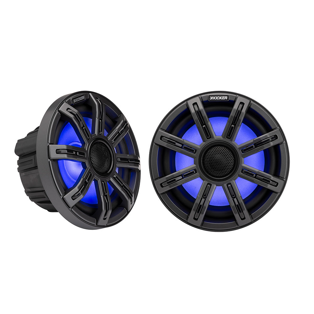 KICKER 8 Premium Marine Coaxial Speakers  4Ohm 51MSC8