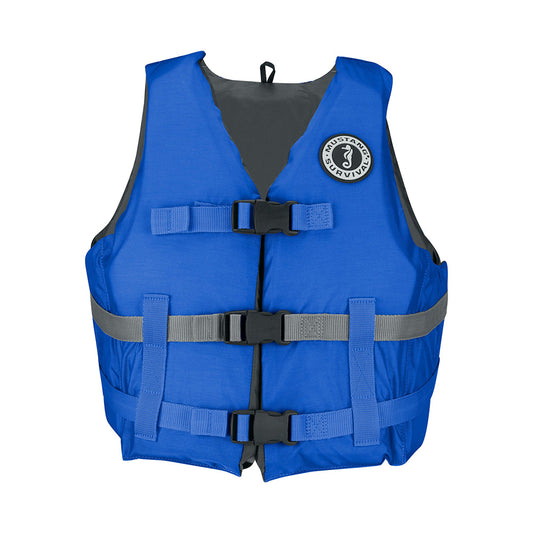Mustang Livery Foam Vest  ML  Blue MV7010131ML