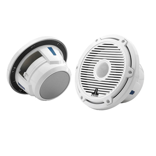 JL Audio M6 Series 77 Marine Coaxial Speakers wGloss White Classic Grille  M6770XC3GW 0100349800
