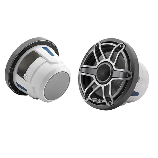 JL Audio M6 Series 88 Marine Coaxial Speakers wTitanium Sport Grille  M6880XSGmTi 0100307900
